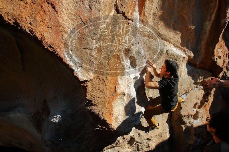Bouldering in Hueco Tanks on 01/19/2020 with Blue Lizard Climbing and Yoga

Filename: SRM_20200119_1644030.jpg
Aperture: f/8.0
Shutter Speed: 1/250
Body: Canon EOS-1D Mark II
Lens: Canon EF 16-35mm f/2.8 L