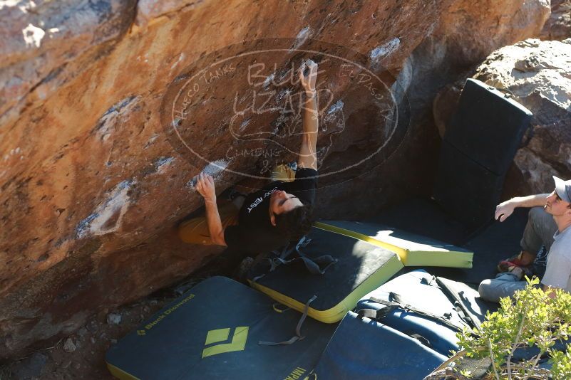 Bouldering in Hueco Tanks on 01/19/2020 with Blue Lizard Climbing and Yoga

Filename: SRM_20200119_1717340.jpg
Aperture: f/4.0
Shutter Speed: 1/320
Body: Canon EOS-1D Mark II
Lens: Canon EF 50mm f/1.8 II