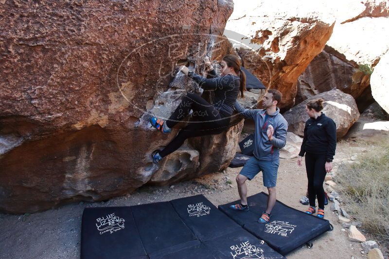 Bouldering in Hueco Tanks on 01/26/2020 with Blue Lizard Climbing and Yoga

Filename: SRM_20200126_1127440.jpg
Aperture: f/6.3
Shutter Speed: 1/200
Body: Canon EOS-1D Mark II
Lens: Canon EF 16-35mm f/2.8 L