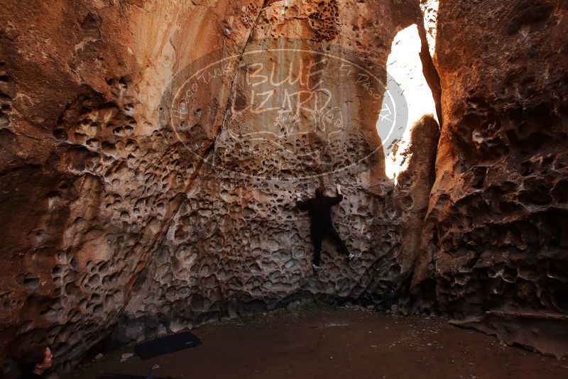 Bouldering in Hueco Tanks on 01/26/2020 with Blue Lizard Climbing and Yoga
Filename: SRM_20200126_1247040.jpg
Aperture: f/5.0
Shutter Speed: 1/125
Body: Canon EOS-1D Mark II
Lens: Canon EF 16-35mm f/2.8 L
