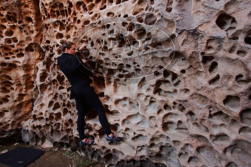 Bouldering in Hueco Tanks on 01/26/2020 with Blue Lizard Climbing and Yoga
Filename: SRM_20200126_1251110.jpg
Aperture: f/3.5
Shutter Speed: 1/125
Body: Canon EOS-1D Mark II
Lens: Canon EF 16-35mm f/2.8 L