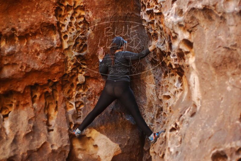 Bouldering in Hueco Tanks on 01/26/2020 with Blue Lizard Climbing and Yoga

Filename: SRM_20200126_1252210.jpg
Aperture: f/2.2
Shutter Speed: 1/125
Body: Canon EOS-1D Mark II
Lens: Canon EF 50mm f/1.8 II