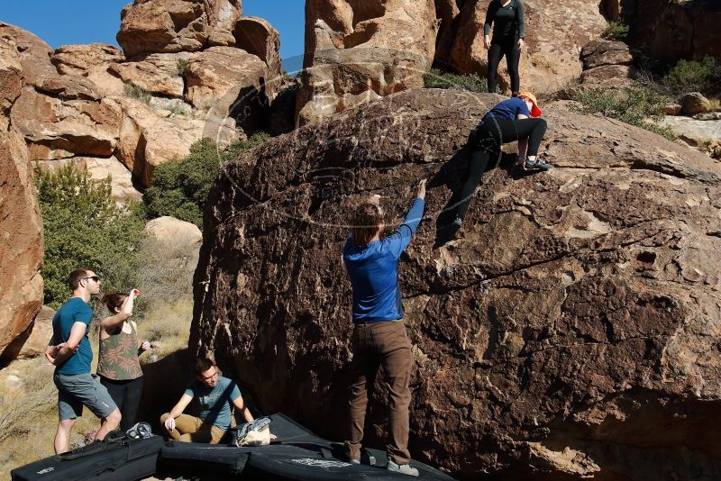 Bouldering in Hueco Tanks on 01/26/2020 with Blue Lizard Climbing and Yoga

Filename: SRM_20200126_1447500.jpg
Aperture: f/8.0
Shutter Speed: 1/400
Body: Canon EOS-1D Mark II
Lens: Canon EF 16-35mm f/2.8 L