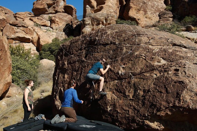 Bouldering in Hueco Tanks on 01/26/2020 with Blue Lizard Climbing and Yoga

Filename: SRM_20200126_1449580.jpg
Aperture: f/9.0
Shutter Speed: 1/400
Body: Canon EOS-1D Mark II
Lens: Canon EF 16-35mm f/2.8 L