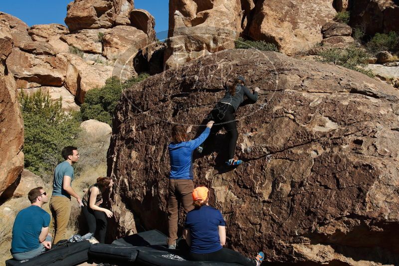 Bouldering in Hueco Tanks on 01/26/2020 with Blue Lizard Climbing and Yoga

Filename: SRM_20200126_1511130.jpg
Aperture: f/9.0
Shutter Speed: 1/400
Body: Canon EOS-1D Mark II
Lens: Canon EF 16-35mm f/2.8 L