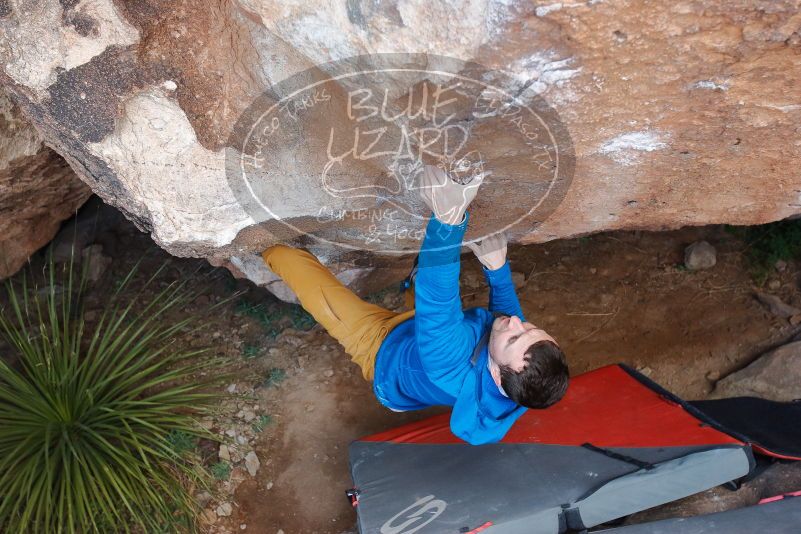 Bouldering in Hueco Tanks on 01/27/2020 with Blue Lizard Climbing and Yoga
Filename: SRM_20200127_1113281.jpg
Aperture: f/5.0
Shutter Speed: 1/250
Body: Canon EOS-1D Mark II
Lens: Canon EF 16-35mm f/2.8 L