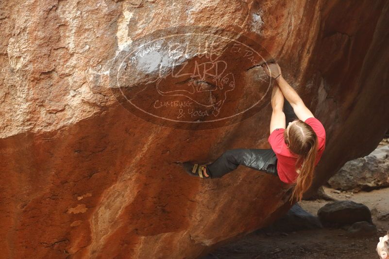 Bouldering in Hueco Tanks on 01/27/2020 with Blue Lizard Climbing and Yoga
Filename: SRM_20200127_1131200.jpg
Aperture: f/6.3
Shutter Speed: 1/250
Body: Canon EOS-1D Mark II
Lens: Canon EF 50mm f/1.8 II