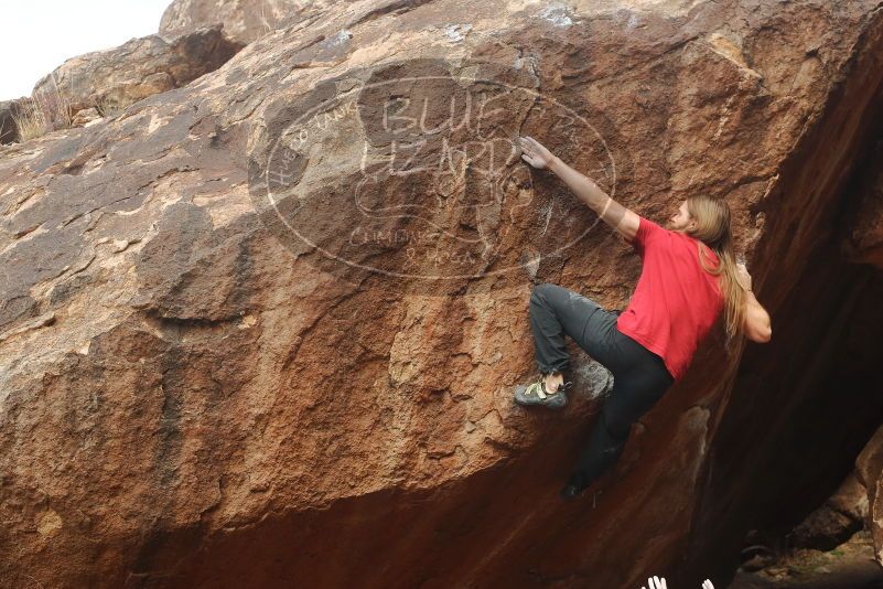 Bouldering in Hueco Tanks on 01/27/2020 with Blue Lizard Climbing and Yoga

Filename: SRM_20200127_1131370.jpg
Aperture: f/7.1
Shutter Speed: 1/250
Body: Canon EOS-1D Mark II
Lens: Canon EF 50mm f/1.8 II