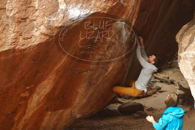 Bouldering in Hueco Tanks on 01/27/2020 with Blue Lizard Climbing and Yoga

Filename: SRM_20200127_1135260.jpg
Aperture: f/4.0
Shutter Speed: 1/320
Body: Canon EOS-1D Mark II
Lens: Canon EF 50mm f/1.8 II