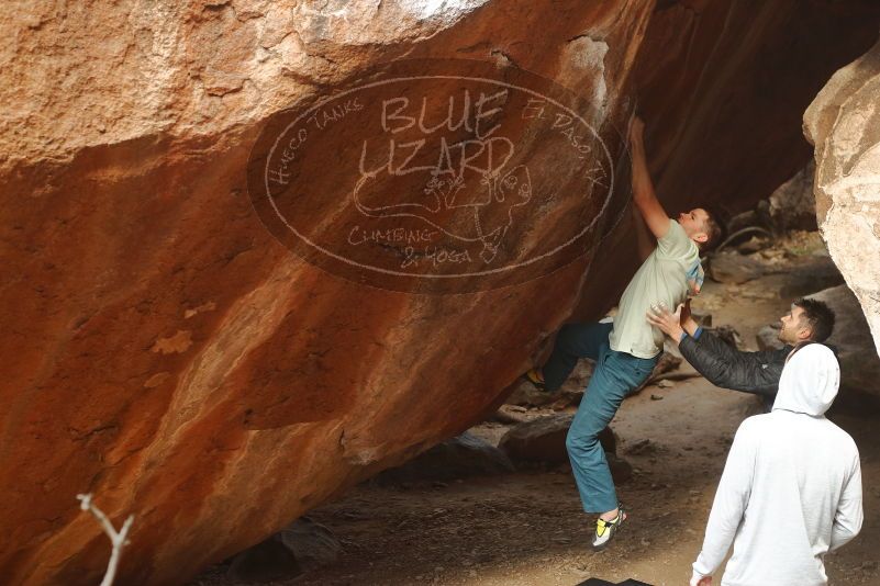Bouldering in Hueco Tanks on 01/27/2020 with Blue Lizard Climbing and Yoga

Filename: SRM_20200127_1140380.jpg
Aperture: f/3.5
Shutter Speed: 1/320
Body: Canon EOS-1D Mark II
Lens: Canon EF 50mm f/1.8 II