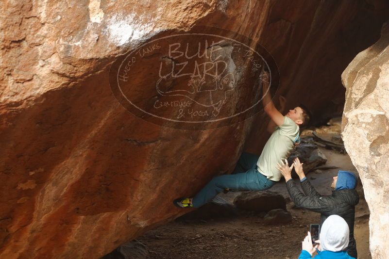 Bouldering in Hueco Tanks on 01/27/2020 with Blue Lizard Climbing and Yoga

Filename: SRM_20200127_1144140.jpg
Aperture: f/3.5
Shutter Speed: 1/320
Body: Canon EOS-1D Mark II
Lens: Canon EF 50mm f/1.8 II