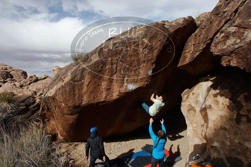 Bouldering in Hueco Tanks on 01/27/2020 with Blue Lizard Climbing and Yoga

Filename: SRM_20200127_1202410.jpg
Aperture: f/8.0
Shutter Speed: 1/500
Body: Canon EOS-1D Mark II
Lens: Canon EF 16-35mm f/2.8 L