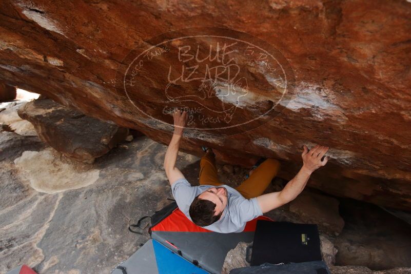 Bouldering in Hueco Tanks on 01/27/2020 with Blue Lizard Climbing and Yoga

Filename: SRM_20200127_1425580.jpg
Aperture: f/5.6
Shutter Speed: 1/250
Body: Canon EOS-1D Mark II
Lens: Canon EF 16-35mm f/2.8 L