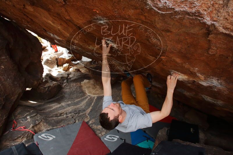 Bouldering in Hueco Tanks on 01/27/2020 with Blue Lizard Climbing and Yoga
Filename: SRM_20200127_1426080.jpg
Aperture: f/9.0
Shutter Speed: 1/250
Body: Canon EOS-1D Mark II
Lens: Canon EF 16-35mm f/2.8 L