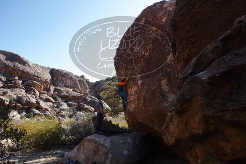 Bouldering in Hueco Tanks on 01/29/2020 with Blue Lizard Climbing and Yoga
Filename: SRM_20200129_1138200.jpg
Aperture: f/9.0
Shutter Speed: 1/250
Body: Canon EOS-1D Mark II
Lens: Canon EF 16-35mm f/2.8 L