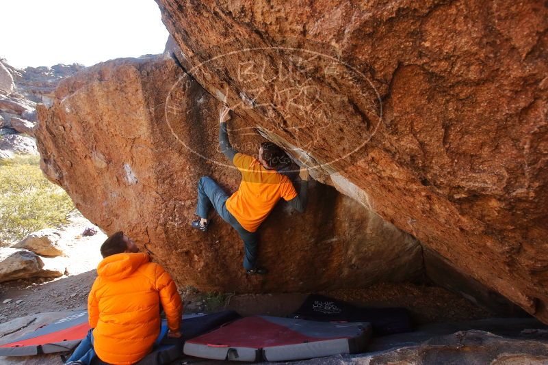 Bouldering in Hueco Tanks on 01/29/2020 with Blue Lizard Climbing and Yoga

Filename: SRM_20200129_1152130.jpg
Aperture: f/7.1
Shutter Speed: 1/250
Body: Canon EOS-1D Mark II
Lens: Canon EF 16-35mm f/2.8 L