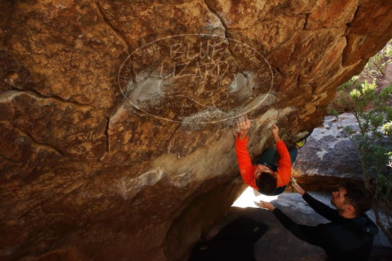 Bouldering in Hueco Tanks on 01/29/2020 with Blue Lizard Climbing and Yoga

Filename: SRM_20200129_1208521.jpg
Aperture: f/5.6
Shutter Speed: 1/250
Body: Canon EOS-1D Mark II
Lens: Canon EF 16-35mm f/2.8 L