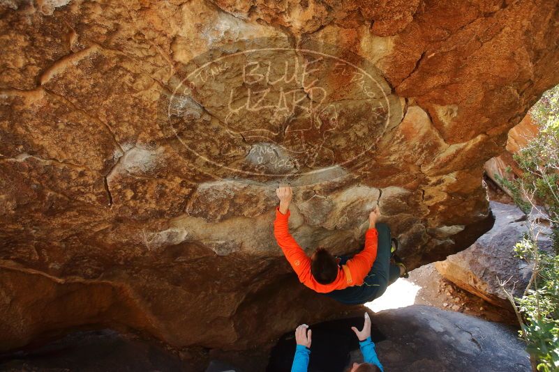 Bouldering in Hueco Tanks on 01/29/2020 with Blue Lizard Climbing and Yoga
Filename: SRM_20200129_1229570.jpg
Aperture: f/5.0
Shutter Speed: 1/250
Body: Canon EOS-1D Mark II
Lens: Canon EF 16-35mm f/2.8 L