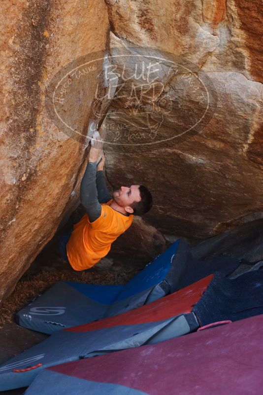 Bouldering in Hueco Tanks on 01/29/2020 with Blue Lizard Climbing and Yoga

Filename: SRM_20200129_1255490.jpg
Aperture: f/4.0
Shutter Speed: 1/250
Body: Canon EOS-1D Mark II
Lens: Canon EF 50mm f/1.8 II