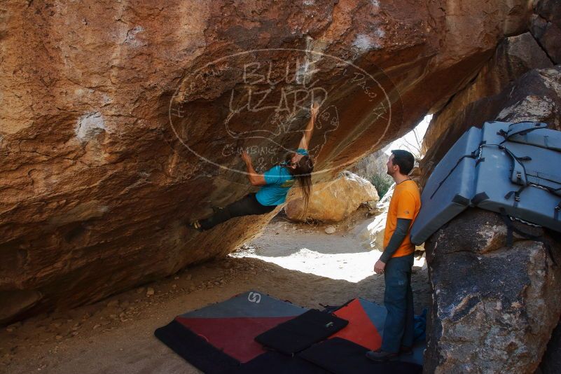 Bouldering in Hueco Tanks on 01/29/2020 with Blue Lizard Climbing and Yoga
Filename: SRM_20200129_1320340.jpg
Aperture: f/7.1
Shutter Speed: 1/250
Body: Canon EOS-1D Mark II
Lens: Canon EF 16-35mm f/2.8 L