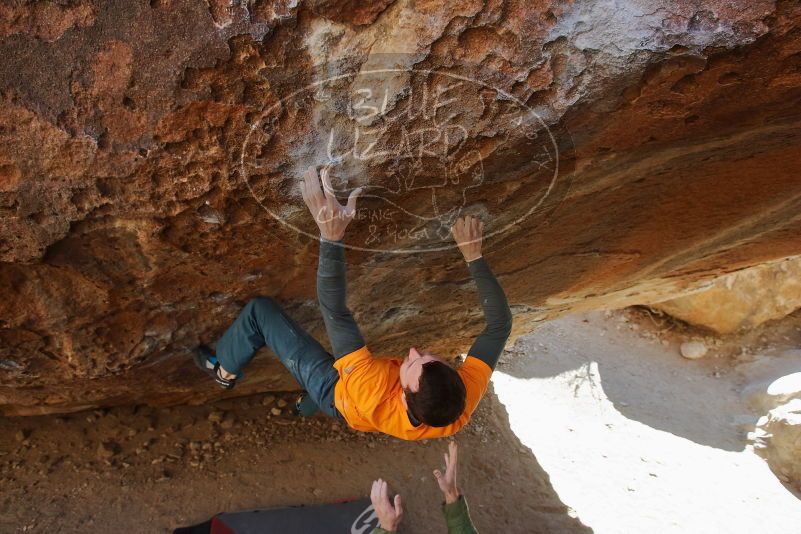 Bouldering in Hueco Tanks on 01/29/2020 with Blue Lizard Climbing and Yoga

Filename: SRM_20200129_1330090.jpg
Aperture: f/5.6
Shutter Speed: 1/250
Body: Canon EOS-1D Mark II
Lens: Canon EF 16-35mm f/2.8 L