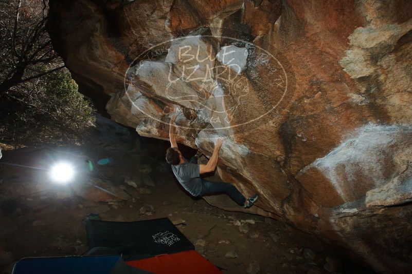 Bouldering in Hueco Tanks on 01/29/2020 with Blue Lizard Climbing and Yoga

Filename: SRM_20200129_1603560.jpg
Aperture: f/8.0
Shutter Speed: 1/250
Body: Canon EOS-1D Mark II
Lens: Canon EF 16-35mm f/2.8 L