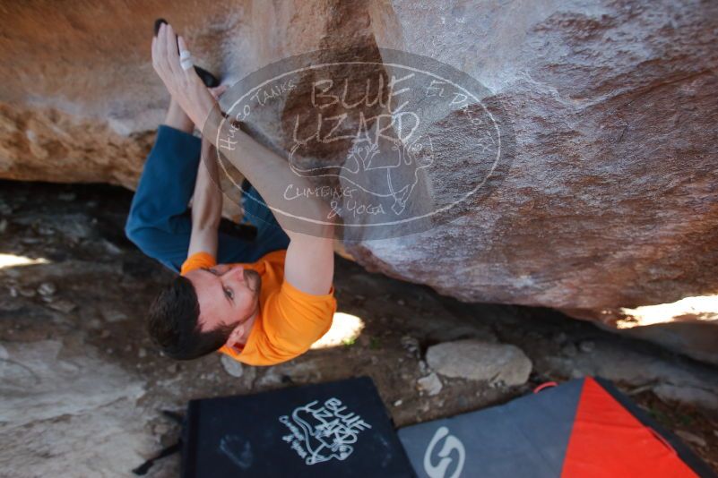 Bouldering in Hueco Tanks on 01/29/2020 with Blue Lizard Climbing and Yoga

Filename: SRM_20200129_1716060.jpg
Aperture: f/3.5
Shutter Speed: 1/400
Body: Canon EOS-1D Mark II
Lens: Canon EF 16-35mm f/2.8 L