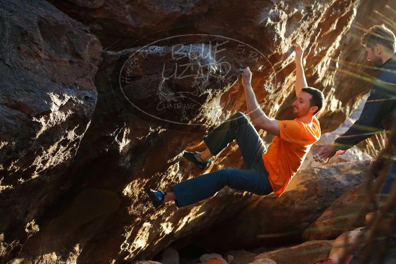 Bouldering in Hueco Tanks on 01/29/2020 with Blue Lizard Climbing and Yoga

Filename: SRM_20200129_1807250.jpg
Aperture: f/3.2
Shutter Speed: 1/500
Body: Canon EOS-1D Mark II
Lens: Canon EF 50mm f/1.8 II