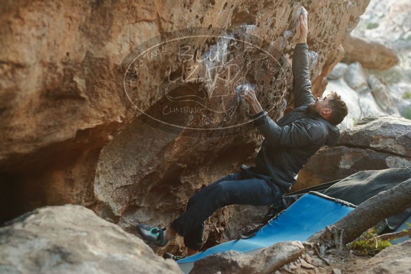 Bouldering in Hueco Tanks on 01/29/2020 with Blue Lizard Climbing and Yoga

Filename: SRM_20200129_1817240.jpg
Aperture: f/2.8
Shutter Speed: 1/250
Body: Canon EOS-1D Mark II
Lens: Canon EF 50mm f/1.8 II