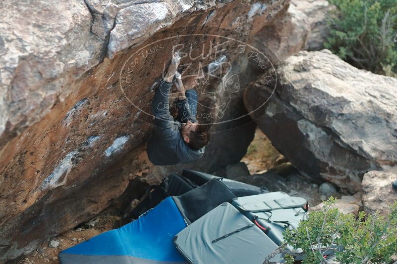 Bouldering in Hueco Tanks on 01/29/2020 with Blue Lizard Climbing and Yoga
Filename: SRM_20200129_1825060.jpg
Aperture: f/2.8
Shutter Speed: 1/200
Body: Canon EOS-1D Mark II
Lens: Canon EF 50mm f/1.8 II