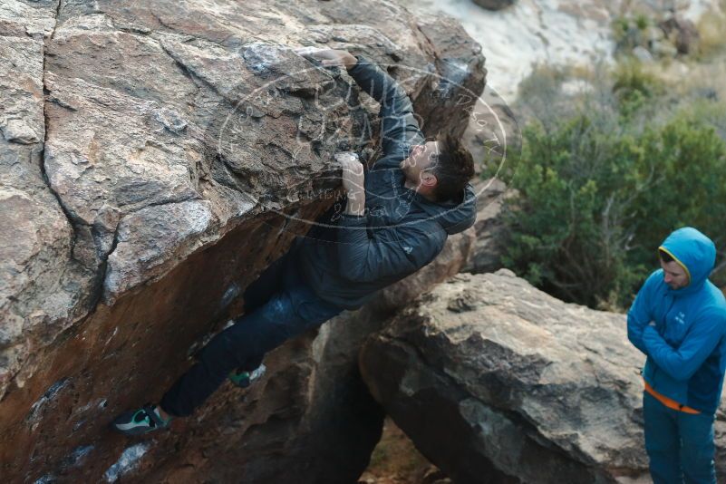 Bouldering in Hueco Tanks on 01/29/2020 with Blue Lizard Climbing and Yoga

Filename: SRM_20200129_1825181.jpg
Aperture: f/3.5
Shutter Speed: 1/200
Body: Canon EOS-1D Mark II
Lens: Canon EF 50mm f/1.8 II
