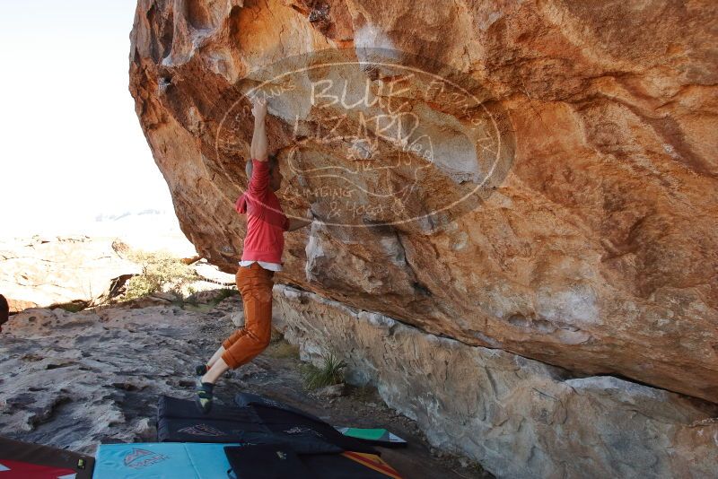 Bouldering in Hueco Tanks on 02/01/2020 with Blue Lizard Climbing and Yoga

Filename: SRM_20200201_1103281.jpg
Aperture: f/6.3
Shutter Speed: 1/250
Body: Canon EOS-1D Mark II
Lens: Canon EF 16-35mm f/2.8 L