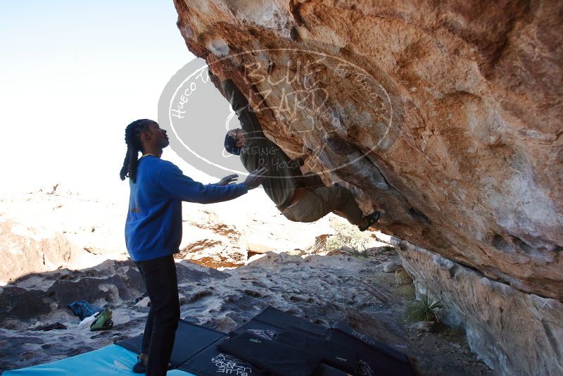 Bouldering in Hueco Tanks on 02/01/2020 with Blue Lizard Climbing and Yoga

Filename: SRM_20200201_1121390.jpg
Aperture: f/5.6
Shutter Speed: 1/250
Body: Canon EOS-1D Mark II
Lens: Canon EF 16-35mm f/2.8 L