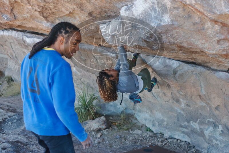 Bouldering in Hueco Tanks on 02/01/2020 with Blue Lizard Climbing and Yoga

Filename: SRM_20200201_1137210.jpg
Aperture: f/3.2
Shutter Speed: 1/250
Body: Canon EOS-1D Mark II
Lens: Canon EF 50mm f/1.8 II