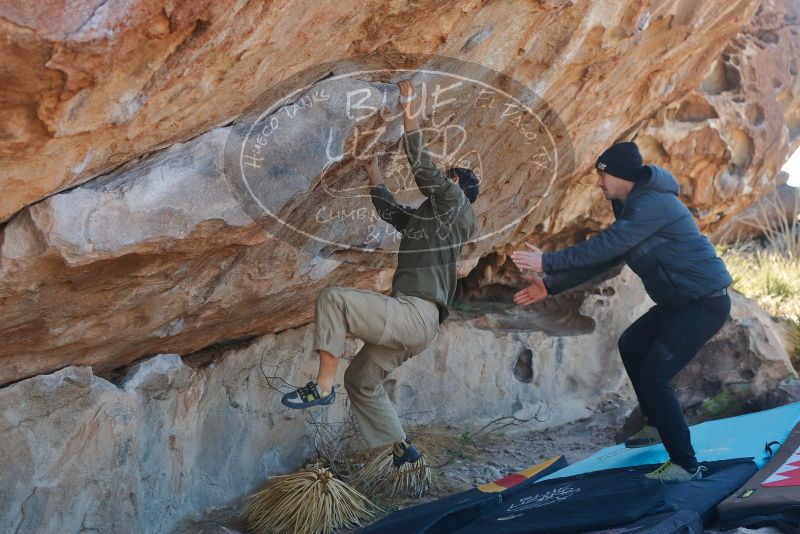 Bouldering in Hueco Tanks on 02/01/2020 with Blue Lizard Climbing and Yoga

Filename: SRM_20200201_1157380.jpg
Aperture: f/4.0
Shutter Speed: 1/250
Body: Canon EOS-1D Mark II
Lens: Canon EF 50mm f/1.8 II