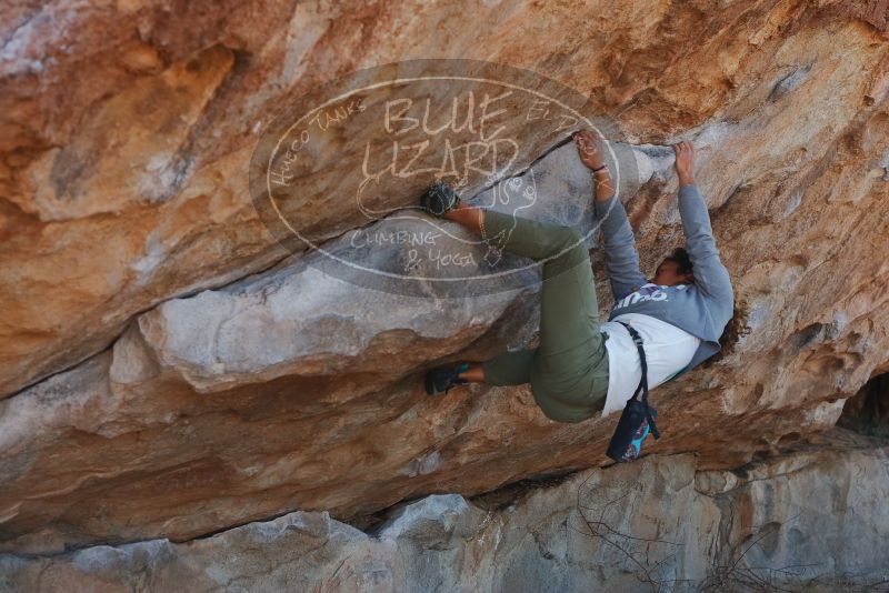 Bouldering in Hueco Tanks on 02/01/2020 with Blue Lizard Climbing and Yoga

Filename: SRM_20200201_1159200.jpg
Aperture: f/4.5
Shutter Speed: 1/250
Body: Canon EOS-1D Mark II
Lens: Canon EF 50mm f/1.8 II