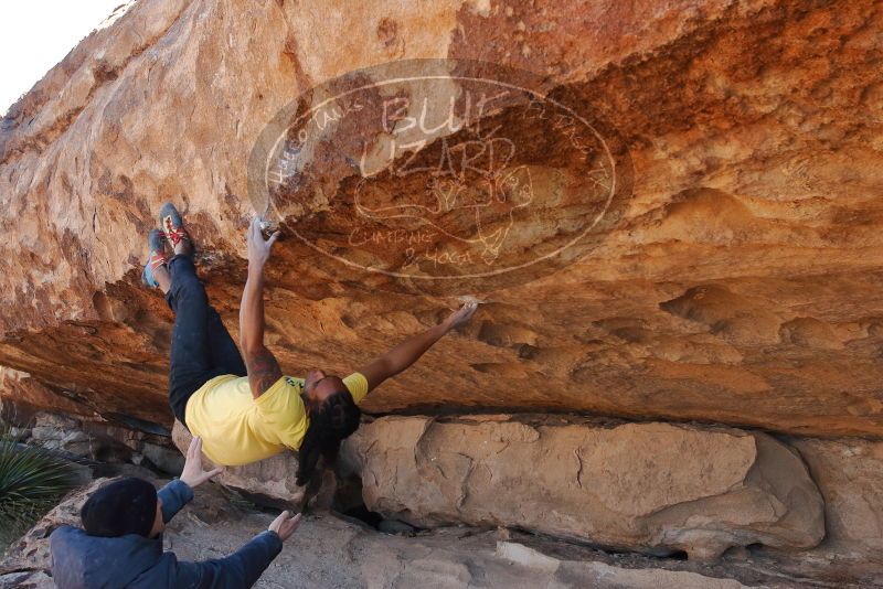 Bouldering in Hueco Tanks on 02/01/2020 with Blue Lizard Climbing and Yoga
Filename: SRM_20200201_1225290.jpg
Aperture: f/6.3
Shutter Speed: 1/250
Body: Canon EOS-1D Mark II
Lens: Canon EF 16-35mm f/2.8 L