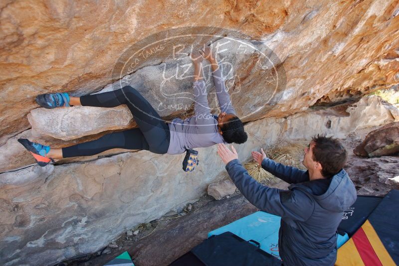 Bouldering in Hueco Tanks on 02/01/2020 with Blue Lizard Climbing and Yoga
Filename: SRM_20200201_1237340.jpg
Aperture: f/3.5
Shutter Speed: 1/250
Body: Canon EOS-1D Mark II
Lens: Canon EF 16-35mm f/2.8 L