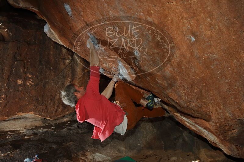 Bouldering in Hueco Tanks on 02/01/2020 with Blue Lizard Climbing and Yoga

Filename: SRM_20200201_1400230.jpg
Aperture: f/8.0
Shutter Speed: 1/250
Body: Canon EOS-1D Mark II
Lens: Canon EF 16-35mm f/2.8 L