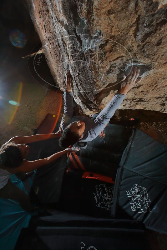 Bouldering in Hueco Tanks on 02/01/2020 with Blue Lizard Climbing and Yoga

Filename: SRM_20200201_1458470.jpg
Aperture: f/8.0
Shutter Speed: 1/250
Body: Canon EOS-1D Mark II
Lens: Canon EF 16-35mm f/2.8 L