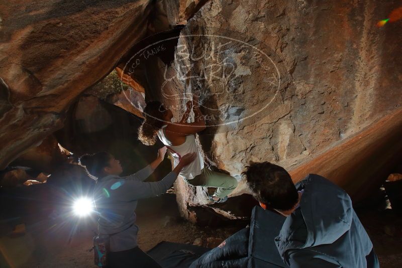 Bouldering in Hueco Tanks on 02/01/2020 with Blue Lizard Climbing and Yoga

Filename: SRM_20200201_1504290.jpg
Aperture: f/8.0
Shutter Speed: 1/250
Body: Canon EOS-1D Mark II
Lens: Canon EF 16-35mm f/2.8 L