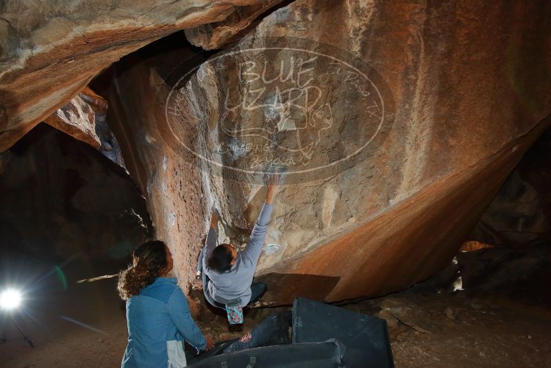 Bouldering in Hueco Tanks on 02/01/2020 with Blue Lizard Climbing and Yoga

Filename: SRM_20200201_1510170.jpg
Aperture: f/8.0
Shutter Speed: 1/250
Body: Canon EOS-1D Mark II
Lens: Canon EF 16-35mm f/2.8 L