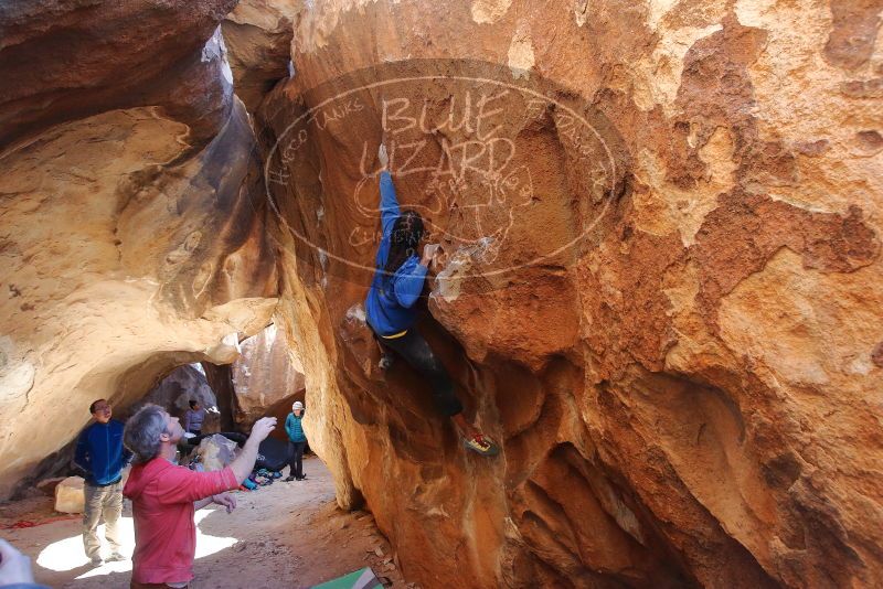 Bouldering in Hueco Tanks on 02/01/2020 with Blue Lizard Climbing and Yoga
Filename: SRM_20200201_1516070.jpg
Aperture: f/5.0
Shutter Speed: 1/250
Body: Canon EOS-1D Mark II
Lens: Canon EF 16-35mm f/2.8 L