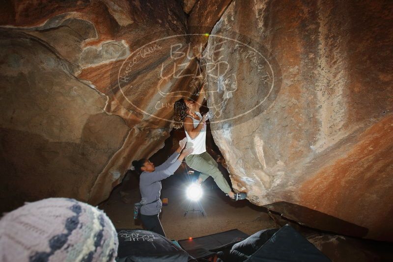 Bouldering in Hueco Tanks on 02/01/2020 with Blue Lizard Climbing and Yoga
Filename: SRM_20200201_1518130.jpg
Aperture: f/5.0
Shutter Speed: 1/250
Body: Canon EOS-1D Mark II
Lens: Canon EF 16-35mm f/2.8 L