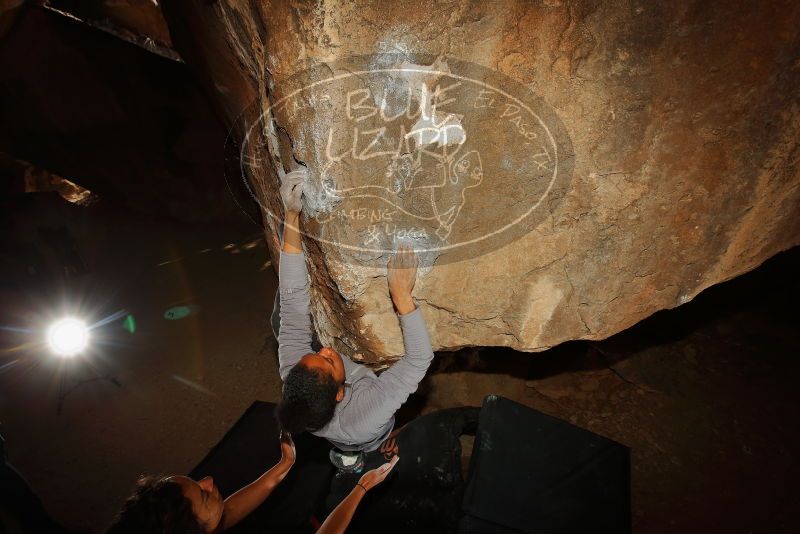 Bouldering in Hueco Tanks on 02/01/2020 with Blue Lizard Climbing and Yoga

Filename: SRM_20200201_1528240.jpg
Aperture: f/8.0
Shutter Speed: 1/250
Body: Canon EOS-1D Mark II
Lens: Canon EF 16-35mm f/2.8 L