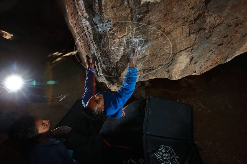 Bouldering in Hueco Tanks on 02/01/2020 with Blue Lizard Climbing and Yoga

Filename: SRM_20200201_1551470.jpg
Aperture: f/8.0
Shutter Speed: 1/250
Body: Canon EOS-1D Mark II
Lens: Canon EF 16-35mm f/2.8 L