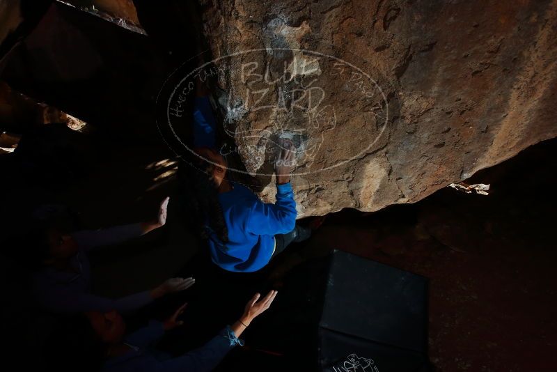 Bouldering in Hueco Tanks on 02/01/2020 with Blue Lizard Climbing and Yoga

Filename: SRM_20200201_1551560.jpg
Aperture: f/8.0
Shutter Speed: 1/250
Body: Canon EOS-1D Mark II
Lens: Canon EF 16-35mm f/2.8 L