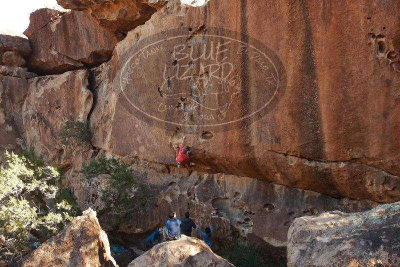 Bouldering in Hueco Tanks on 02/01/2020 with Blue Lizard Climbing and Yoga
Filename: SRM_20200201_1643150.jpg
Aperture: f/6.3
Shutter Speed: 1/200
Body: Canon EOS-1D Mark II
Lens: Canon EF 16-35mm f/2.8 L