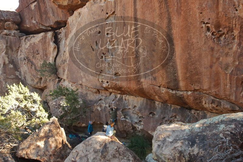 Bouldering in Hueco Tanks on 02/01/2020 with Blue Lizard Climbing and Yoga

Filename: SRM_20200201_1650100.jpg
Aperture: f/5.6
Shutter Speed: 1/200
Body: Canon EOS-1D Mark II
Lens: Canon EF 16-35mm f/2.8 L
