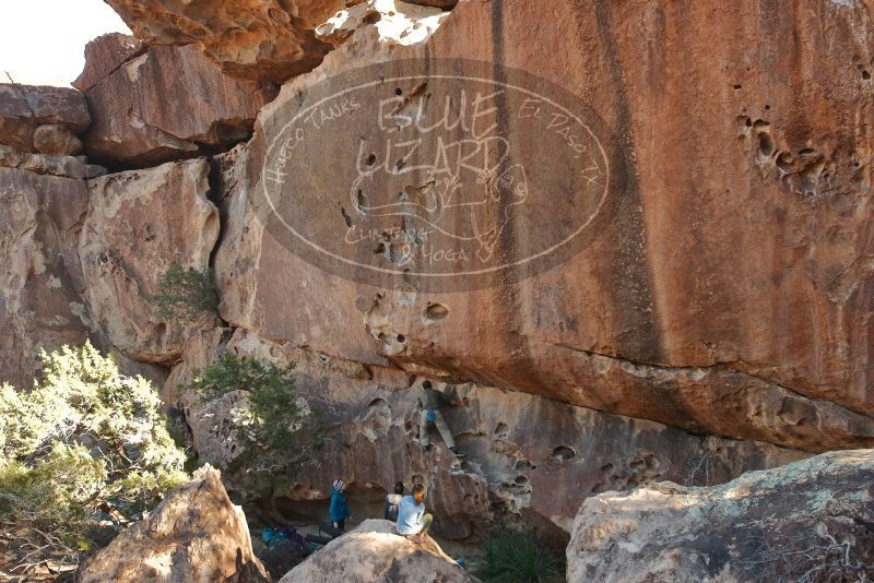 Bouldering in Hueco Tanks on 02/01/2020 with Blue Lizard Climbing and Yoga

Filename: SRM_20200201_1650350.jpg
Aperture: f/5.6
Shutter Speed: 1/200
Body: Canon EOS-1D Mark II
Lens: Canon EF 16-35mm f/2.8 L